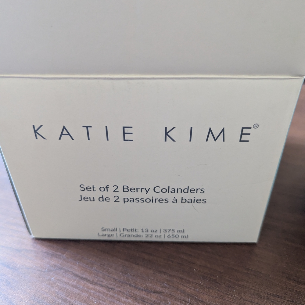 Katie Kime Ceramic Care Instructions Box - Cream